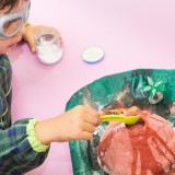 Kindergarten room – volcano experiment